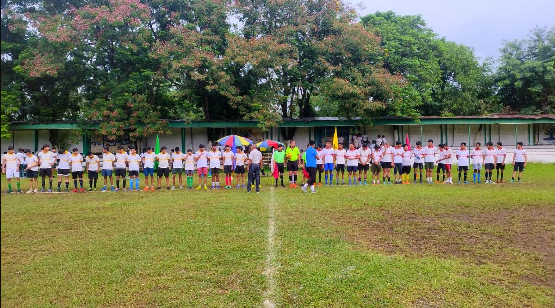 Inter House Football match
